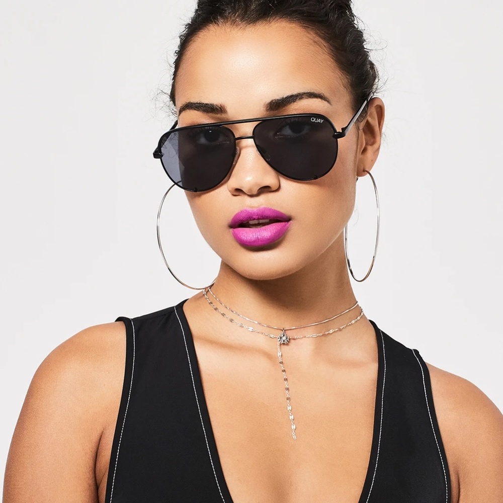QUAY AUSTRALIA HIGH KEY MINI SUNGLASSES